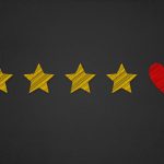 Star rating with heart
